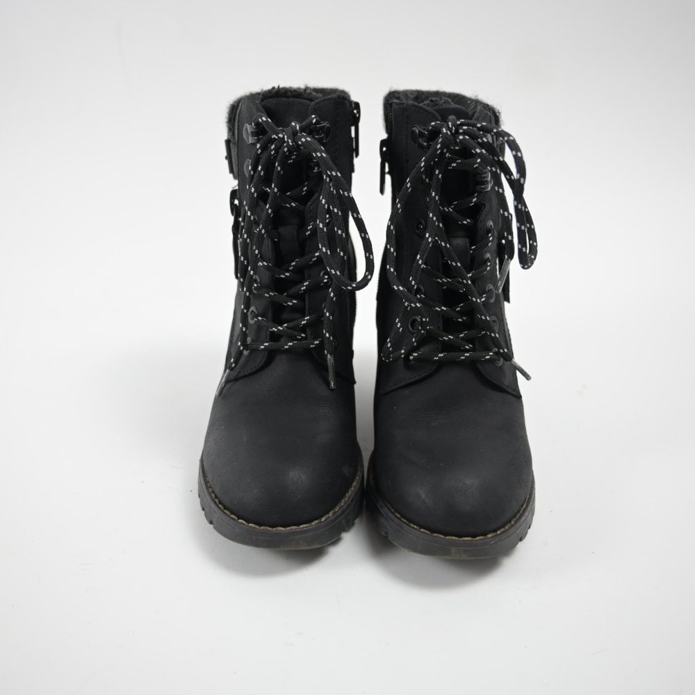 Little Winter cute black ankle boots - Picture 3 of 4
